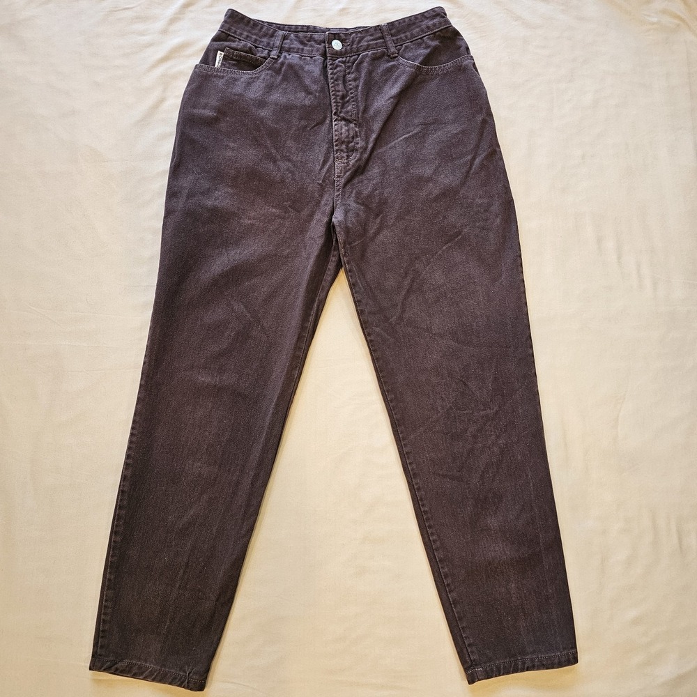 Vintage Bongo by Gene Montesano Juniors 13 Brown Mom Jean‎ High-Rise Made in USA